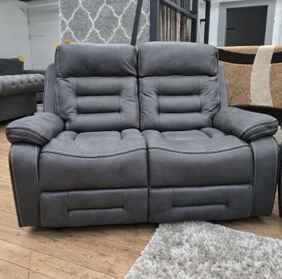 Salisbury Recliner 2 Seater - Grey