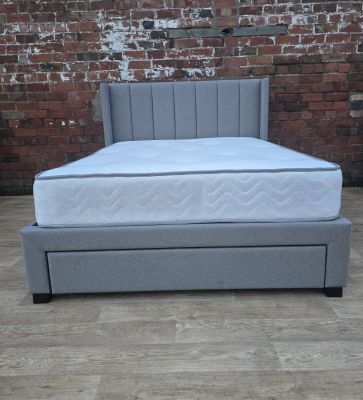 Coronado Fabric Double Bed - Devon Heather