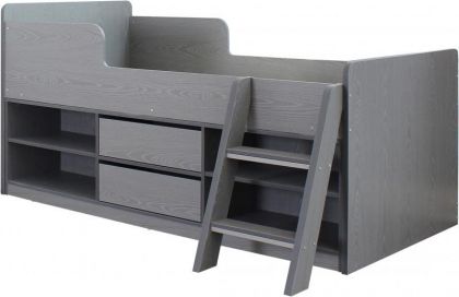 Felix Low Sleeper Bed - Grey