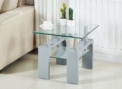 Frankfurt Lamp Table - Grey