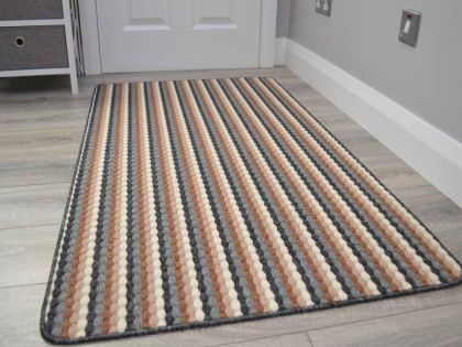 Moscow Mat 50 x 80 - Grey / Tan