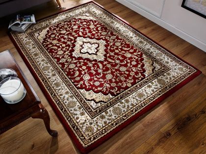 Ottoman Temple Rug 160x220 - Cream