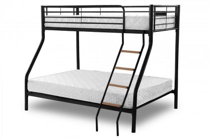 Alexa Triple Bunk - BLACK