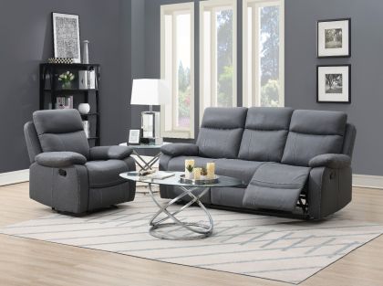 Bristol Recliner Suite 3+2 - Grey