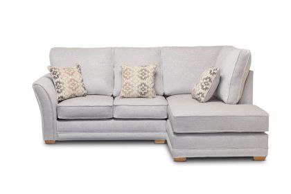 Grace Fabric Sofa 2cC- Chelsea Silver 