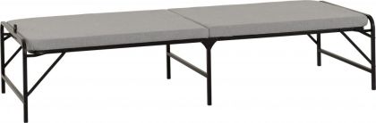 Jaden Folding Guest Bed - Black/Grey Fabric