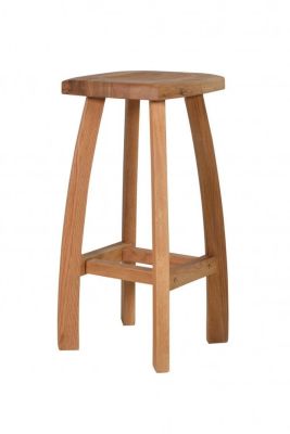 Oak Bahamas Bar Stool