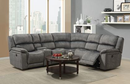 Washington Fabric Corner Sofa 2C2 - Light Grey