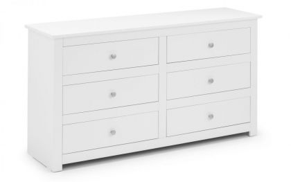 Radley 6 Drawer Chest - Surf White