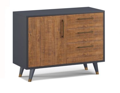 Cortina 1 Door Sideboard - Rustic Pine