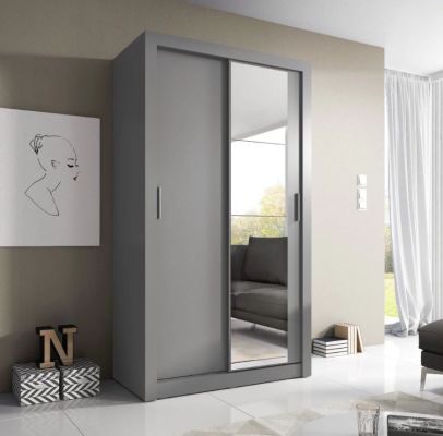 Denmark Large Sliderobe 1.5m - Grey