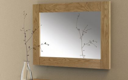Marlborough Wall Mirror - Oak 