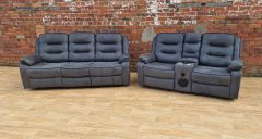 Firenze Recliner Suite 3+2 - Grey