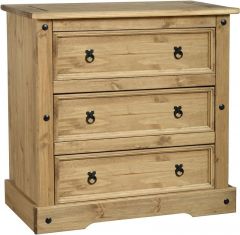 Corona 3 Drawers Chest