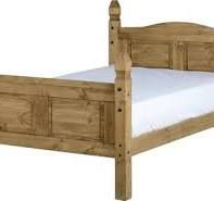 Corona 4' Bed High (KD)