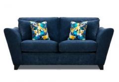 Cosmos Fabric Highback 2 Seater Sofa - Manhattan Navy