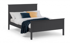 Maine Single Bed 90Cm- Anthracite