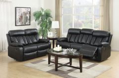 Merrion Recliner Suite 3+2 - Black