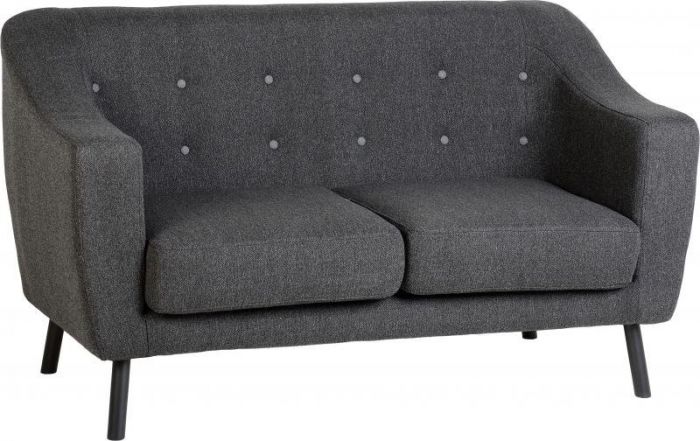 dark grey 2 seater sofa