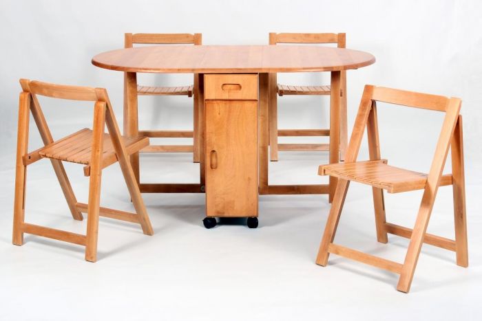 oak butterfly table and chairs